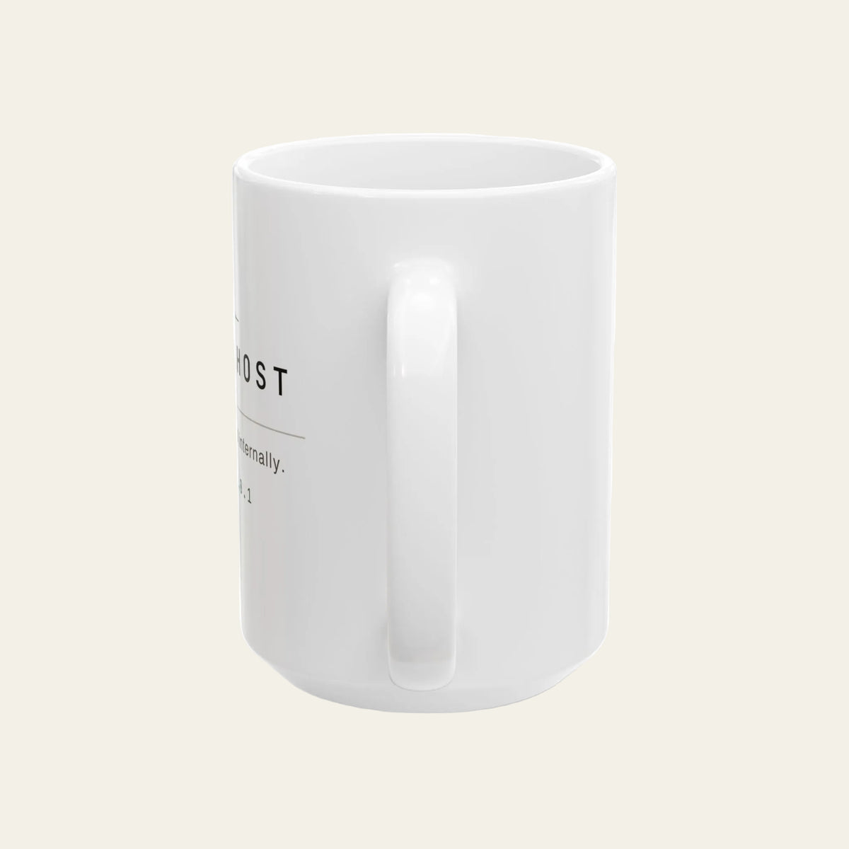 Localhost 127.0.0.1 Coffee Mug, Funny Programmer Gift, Software Engineer Mug, Web Developer Gift, Coder Tech Humor 15oz