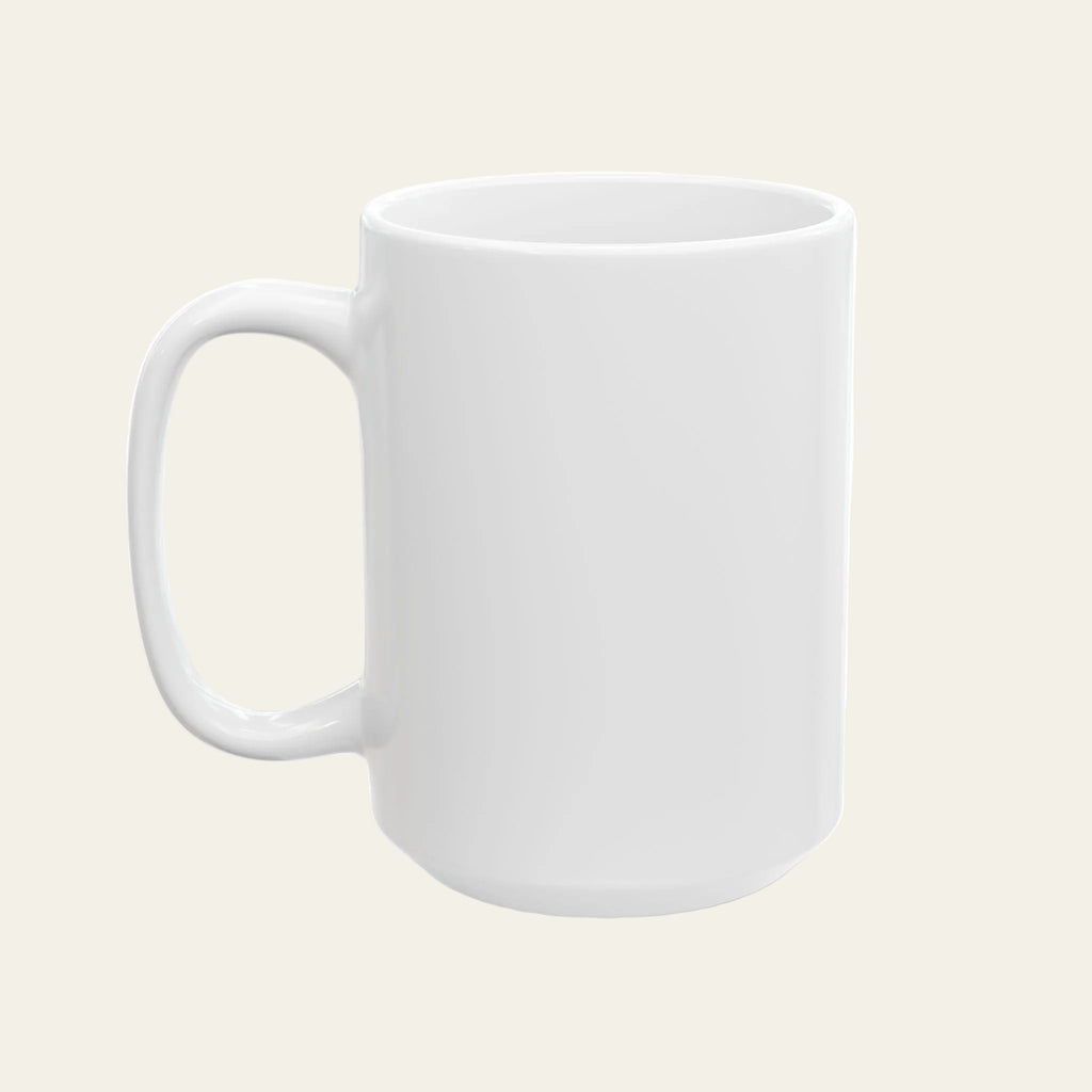 Productivity Focus Caffeine Coffee Mug, Funny Programmer Gift, Software Engineer Mug, Minimalist Office Gift, 15oz Coffee